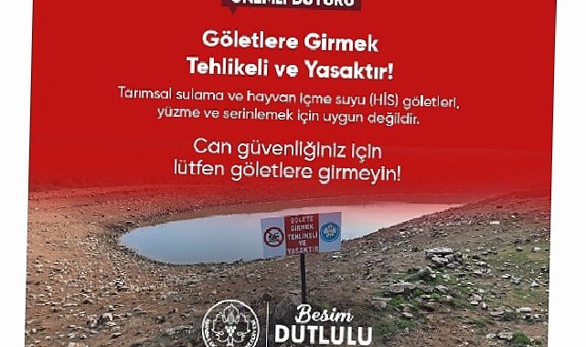 Büyükşehir’den Hayati İkaz
