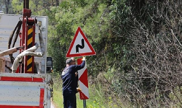 Büyükşehir’den Kemer yayla yollarında kapsamlı çalışma