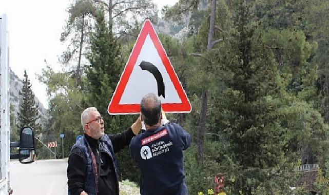 Büyükşehir’den Kemer yayla yollarında kapsamlı çalışma