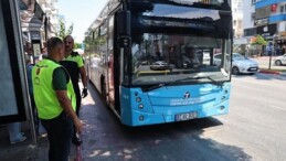 Büyükşehir’den otobüslere sıkı takip