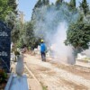 Büyükşehir’den toplu kullanım alanlarına ilaçlama çalışması