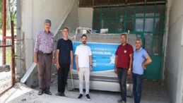 Büyükşehir’in üreticilere ekipman dayanakları sürüyor