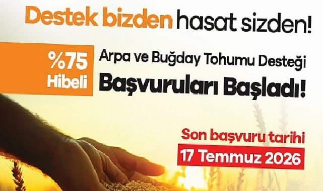 Büyükşehir’in Ziraî Üretim Takviyesi Son Müracaat Tarihi 17 Temmuz