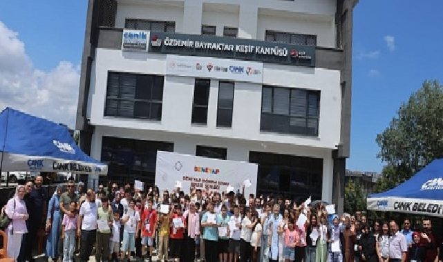 Canik Keşif Kampüsü’nde Proje Şenliği Heyecanı