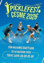 Çeşme’de Pickleball heyecanı: Memleketler arası turnuva ve şenlik peş peşe