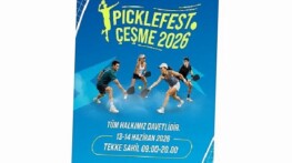 Çeşme’de Pickleball heyecanı: Memleketler arası turnuva ve şenlik peş peşe