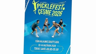 Çeşme’de Pickleball heyecanı: Memleketler arası turnuva ve şenlik peş peşe