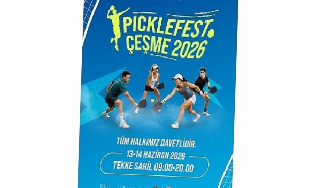 Çeşme’de Pickleball heyecanı: Memleketler arası turnuva ve şenlik peş peşe