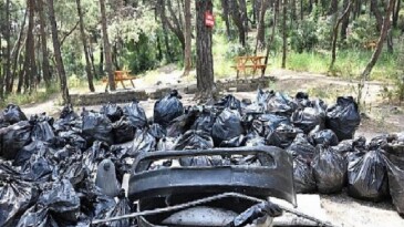 Çiftlik Park Mesire Alanı’nda Çevre İçin El Ele Verildi