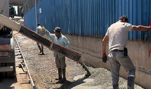 Darıca Dutluk Sokak’ta üstyapı son hız ilerliyor