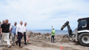 Değirmendere kıyısı yeni bir yüze kavuşuyor