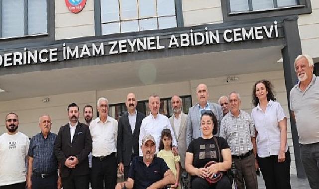 Derince’nin yeni cemevindeki son denetimleri Lider Büyükakın yaptı