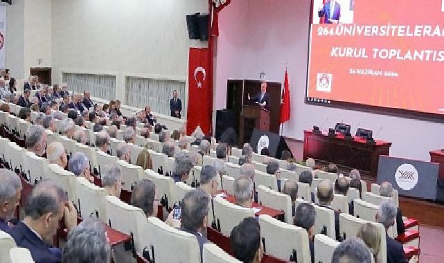 DEÜ Rektörü Prof. Dr. Bayram Yılmaz, 264. Üniversitelerarası Şura Toplantısı’na Katıldı
