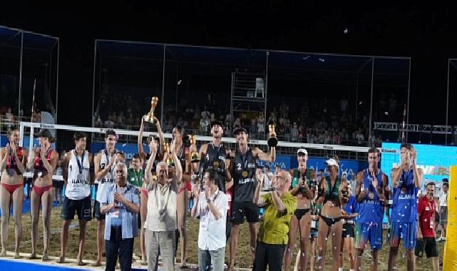 Dünya plaj voleybolunun kalbi Alanya’da attı