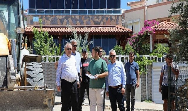 Edremit Belediyesi yaza hazırlanıyor