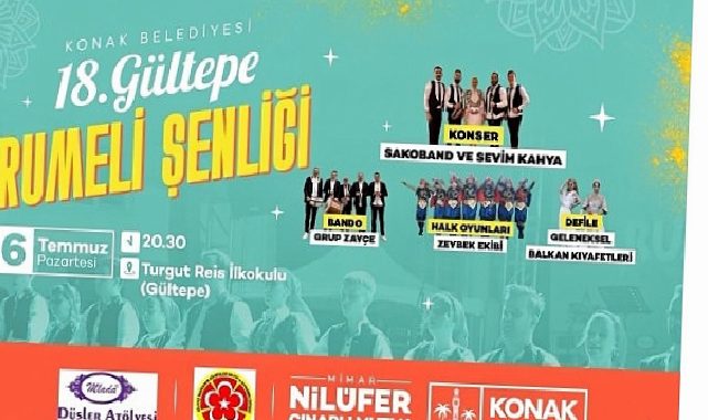 Gültepe Rumeli Şenliği 18 yaşında