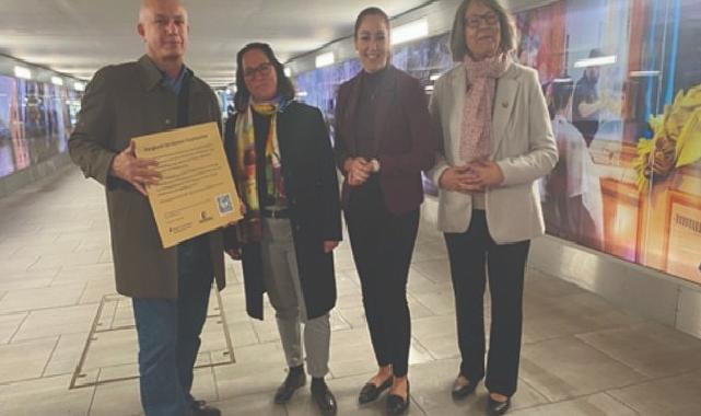 Hakan Kurşun’un ‘Willkommen’ Yapıtı Hanau Tren İstasyonu’ndaki Kamusal Sanat Projesinde Yer Alıyor