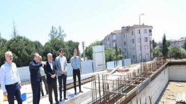 İnegöl’de Devam Eden Projeler Yerinde İncelendi