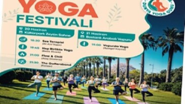 İzmir Yoga Şenliği için iki günlük renkli program