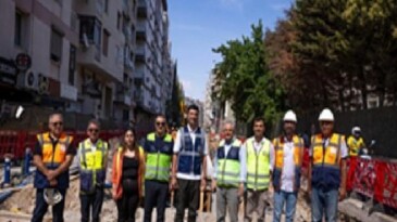 İzmir’de 3 milyar liralık alt yapı dönüşümü sürüyor