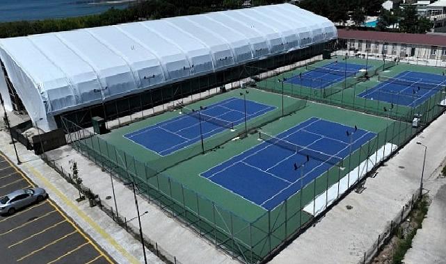 İzmit Tenis Spor Merkezi’ne 4 kapalı tenis kortu
