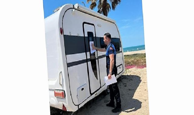 Kandıra’da Zabıta ve Jandarma Gruplarından Karavan ve Çadırlara Sıkı Kontrol