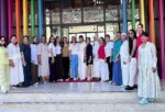 Kazakistanlı öğretmenlerden belediye kreşine ziyaret