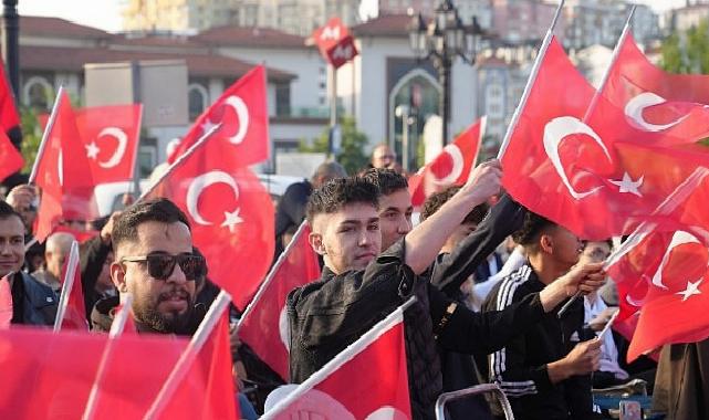 Keçiören’de Ulusal Heyecan Dev Ekranda Yaşandı