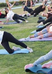 Konaklılar Kordon’da sporla buluştu