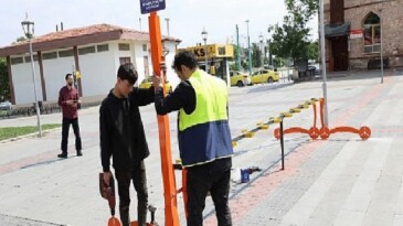 Konya Büyükşehir, Avrupa Bisiklet Başşehri Konya’da E-Skuter Park Noktalarını Hizmete Sundu