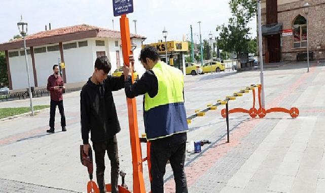 Konya Büyükşehir, Avrupa Bisiklet Başşehri Konya’da E-Skuter Park Noktalarını Hizmete Sundu