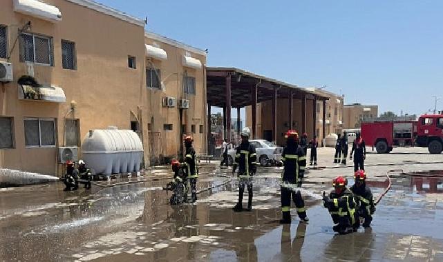 Konya Büyükşehir, Cibutili İtfaiyecilere İleri Düzey İtfaiye Eğitimi Verdi