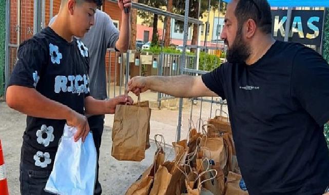 LGS günü ikramlar Büyükşehir’den