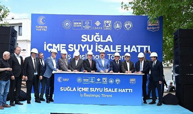 Lider Altay, Ahırlı ve Yalıhüyük’e Kesintisiz İçme Suyu Sağlayacak 290 Milyon Liralık Projeyi Başlattı
