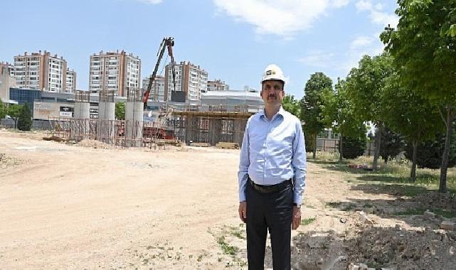 Lider Altay: “Yurtlar Bölgesi’nde Tramvay Sınırımızı Üst Alacağımız Köprü Çalışmamız Kesintisiz Bir Biçimde Devam Ediyor”