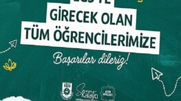 Lider Kalaycı LGS’ye Girecek Öğrencilere Muvaffakiyetler Diledi