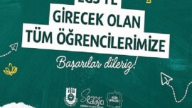 Lider Kalaycı LGS’ye Girecek Öğrencilere Muvaffakiyetler Diledi