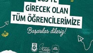 Lider Kalaycı LGS’ye Girecek Öğrencilere Muvaffakiyetler Diledi