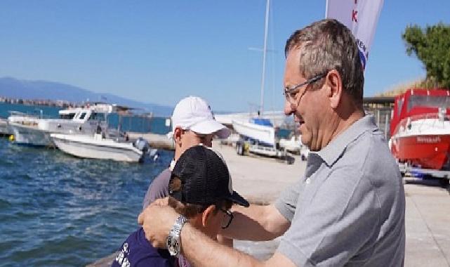 Lider Mesut Ergin, Bölge Yelken Yarışları’nda Atletlerin Heyecanına Ortak Oldu
