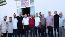 Lider Özarslan, Osmanlı Halk Pazarı Esnafıyla Buluştu