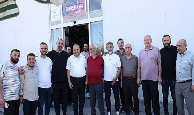 Lider Özarslan, Osmanlı Halk Pazarı Esnafıyla Buluştu