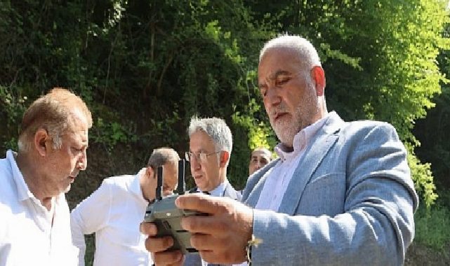 Lider Sandıkçı Alanda: Dronla Yerinde İnceleme