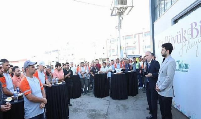 Lider Taban Temizlik İşleri Müdürlüğü İşçisiyle Buluştu