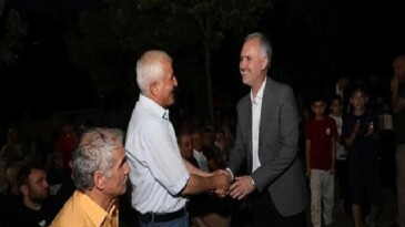 Lider Taban Yeni Mahalle Sakinleriyle Buluştu