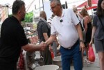 Lider Topaloğlu’ndan pazar esnafına ziyaret