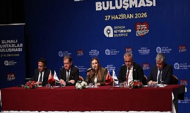 Lider Vekili Büşra Özdemir Elmalı’da muhtarlarla buluştu