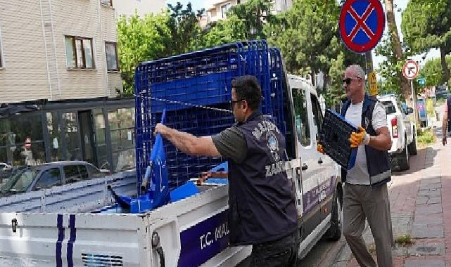 Maltepe Belediyesi zabıta takımları işgallere karşı alanda