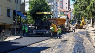 Maltepe’de asfalt çalışmaları hızlandı