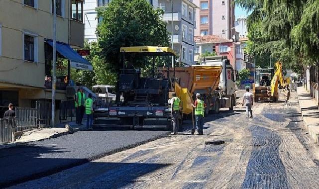 Maltepe’de asfalt çalışmaları hızlandı