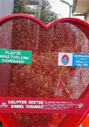 Maltepe’de plastik kapak toplama kumbaralarının sayısı 8’e çıktı